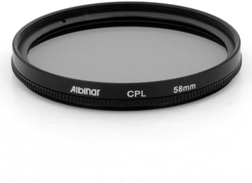 Albinar 58mm CPL מקטב מעגלי C-PL מסנן - שחור
