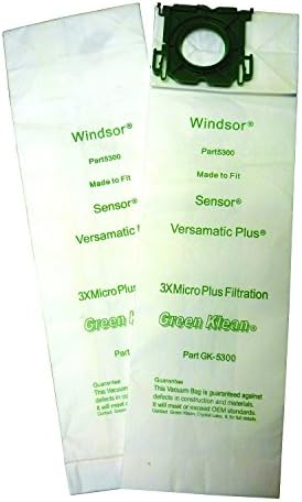 ירוק Klean® שקיות ואקום, לבן, 10/Pack (Gk-5300)