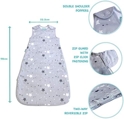 בייב לביש שמיכת תינוק שק שינה 1 יח 6-18 חודשים עבור ילד או ילדה, כותנה שק שינה עם שתי לכיוון הרוכסן, תינוק לישון בקן,